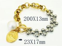 Stainless Steel Jewelry Wholesale - Stainless Steel Bracelets - HY21B0594HNB