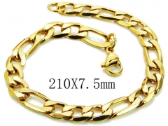 Stainless Steel Jewelry Wholesale - Stainless Steel Bracelets - HY70B0114L0