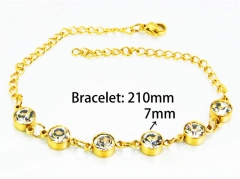Stainless Steel Jewelry Wholesale - Stainless Steel Bracelets - HY25B0543PE