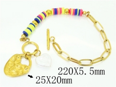 Stainless Steel Jewelry Wholesale - Stainless Steel Bracelets - HY21B0479HMR