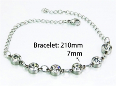 Stainless Steel Jewelry Wholesale - Stainless Steel Bracelets - HY25B0542OR