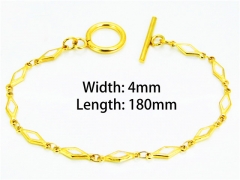 Stainless Steel Jewelry Wholesale - Stainless Steel Bracelets - HY70B0528KV