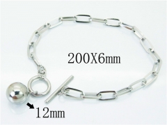 Stainless Steel Jewelry Wholesale - Stainless Steel Bracelets - HY25B0200HKQ