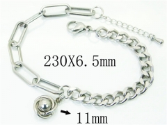 Stainless Steel Jewelry Wholesale - Stainless Steel Bracelets - HY59B1007MW