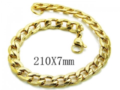 Stainless Steel Jewelry Wholesale - Stainless Steel Bracelets - HY70B0104L0