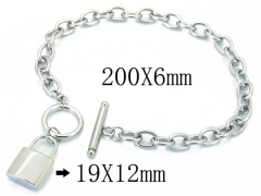 Stainless Steel Jewelry Wholesale - Stainless Steel Bracelets - HY25B0204HKE