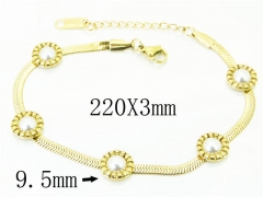 Stainless Steel Jewelry Wholesale - Stainless Steel Bracelets - HY59B1085MLW