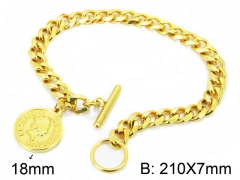 Stainless Steel Jewelry Wholesale - Stainless Steel Bracelets - HY06B1019PE