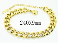Stainless Steel Jewelry Wholesale - Stainless Steel Bracelets - HY19B0699HDD