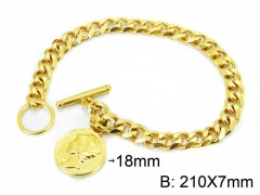 Stainless Steel Jewelry Wholesale - Stainless Steel Bracelets - HY06B1011PU