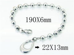 Stainless Steel Jewelry Wholesale - Stainless Steel Bracelets - HY39B0728LS