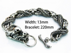 Stainless Steel Jewelry Wholesale - Stainless Steel Bracelets - HY22B0002KIZ