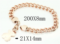 Stainless Steel Jewelry Wholesale - Stainless Steel Bracelets - HY90B0441HNZ