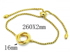 Stainless Steel Jewelry Wholesale - Stainless Steel Bracelets - HY59B0622HRR