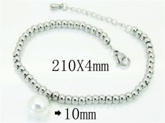 Stainless Steel Jewelry Wholesale - Stainless Steel Bracelets - HY59B0725OW