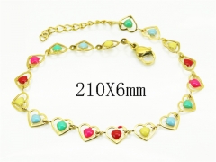 Stainless Steel Jewelry Wholesale - Stainless Steel Bracelets - HY62BN0702WJL