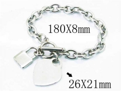 Stainless Steel Jewelry Wholesale - Stainless Steel Bracelets - HY40B0200HHD