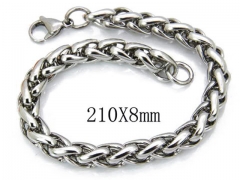 Stainless Steel Jewelry Wholesale - Stainless Steel Bracelets - HY40B0054L0