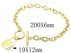 Stainless Steel Jewelry Wholesale - Stainless Steel Bracelets - HY25B0205HLL