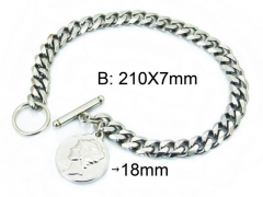 Stainless Steel Jewelry Wholesale - Stainless Steel Bracelets - HY06B1010NQ