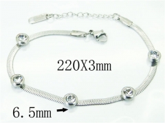 Stainless Steel Jewelry Wholesale - Stainless Steel Bracelets - HY59B1077MB