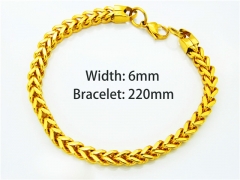 Stainless Steel Jewelry Wholesale - Stainless Steel Bracelets - HY40B0011H00