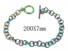 Stainless Steel Jewelry Wholesale - Stainless Steel Bracelets - HY70B0631JS