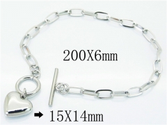Stainless Steel Jewelry Wholesale - Stainless Steel Bracelets - HY25B0202HKV