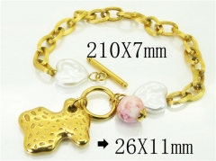Stainless Steel Jewelry Wholesale - Stainless Steel Bracelets - HY21B0536HMD