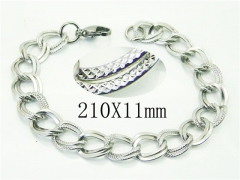Stainless Steel Jewelry Wholesale - Stainless Steel Bracelets - HY70B0486SJL