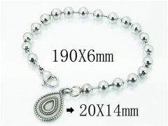 Stainless Steel Jewelry Wholesale - Stainless Steel Bracelets - HY39B0669LB