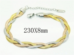 Stainless Steel Jewelry Wholesale - Stainless Steel Bracelets - HY53B0146ML