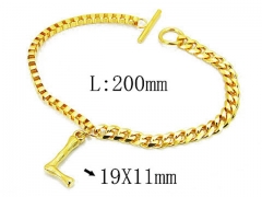 Stainless Steel Jewelry Wholesale - Stainless Steel Bracelets - HY06B1099PR