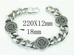 Stainless Steel Jewelry Wholesale - Stainless Steel Bracelets - HY22B0520JDD