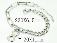 Stainless Steel Jewelry Wholesale - Stainless Steel Bracelets - HY59B1027MX