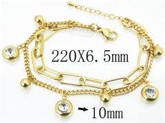 Stainless Steel Jewelry Wholesale - Stainless Steel Bracelets - HY59B0915HJS