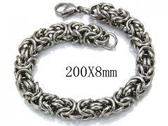 Stainless Steel Jewelry Wholesale - Stainless Steel Bracelets - HY40B0068P0