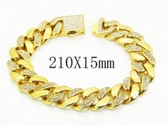Stainless Steel Jewelry Wholesale - Stainless Steel Bracelets - HY13B0075LHE