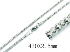 Stainless Steel Jewelry Wholesale - Stainless Steel Chains - HY39N0567JL