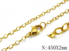 Stainless Steel Jewelry Wholesale - Stainless Steel Chains - HY70N0285KZ
