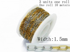 Stainless Steel Jewelry Wholesale - Stainless Steel Chains - HY70A1753LSS