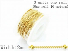 Stainless Steel Jewelry Wholesale - Stainless Steel Chains - HY70A1432MZZ