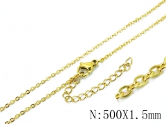 Stainless Steel Jewelry Wholesale - Stainless Steel Chains - HY00AN005
