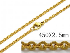 Stainless Steel Jewelry Wholesale - Stainless Steel Chains - HY40N0129J0