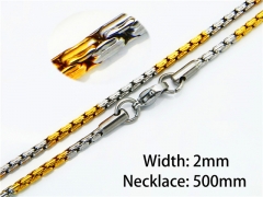 Stainless Steel Jewelry Wholesale - Stainless Steel Chains - HY40N0338H10
