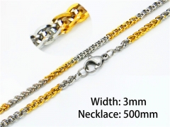 Stainless Steel Jewelry Wholesale - Stainless Steel Chains - HY40N0335N0