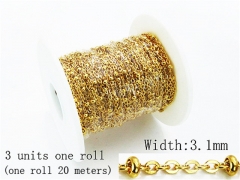 Stainless Steel Jewelry Wholesale - Stainless Steel Chains - HY70A0554HIBV