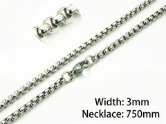 Stainless Steel Jewelry Wholesale - Stainless Steel Chains - HY54N0533JI