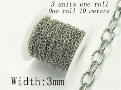 Stainless Steel Jewelry Wholesale - Stainless Steel Chains - HY70AE2410JCC