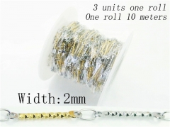 Stainless Steel Jewelry Wholesale - Stainless Steel Chains - HY70A2662NLD